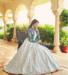 Picture of Admirable Cotton Off White Party Wear Gown
