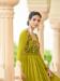Picture of Taking Georgette Golden Rod Party Wear Gown
