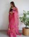 Picture of Shapely Organza Pale Violet Red Saree