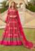 Picture of Delightful Net Deep Pink Readymade Gown