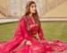 Picture of Delightful Net Deep Pink Readymade Gown