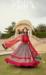Picture of Resplendent Net Fire Brick Readymade Gown