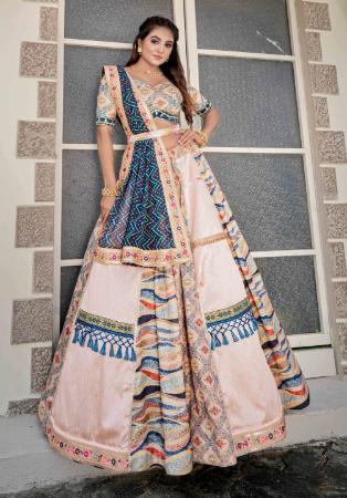 Picture of Exquisite Chiffon Rosy Brown Readymade Lehenga Choli