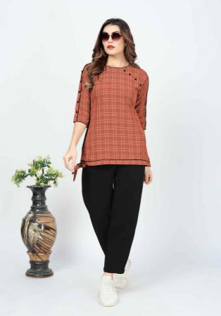 Picture of Shapely Cotton Sienna Kurtis & Tunic