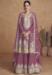 Picture of Exquisite Georgette Thistle Straight Cut Salwar Kameez