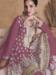 Picture of Exquisite Georgette Thistle Straight Cut Salwar Kameez