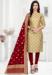 Picture of Comely Silk Burly Wood Straight Cut Salwar Kameez