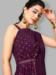 Picture of Excellent Georgette Brown Readymade Salwar Kameez