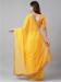 Picture of Excellent Georgette Yellow Saree
