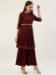 Picture of Excellent Crepe Maroon Readymade Salwar Kameez