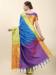 Picture of Superb Silk Royal Blue Saree