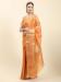 Picture of Sublime Silk & Organza Sandy Brown Saree