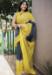Picture of Magnificent Linen Yellow Saree