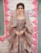 Picture of Taking Net Rosy Brown Party Wear Gown