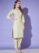 Picture of Magnificent Silk Off White Readymade Salwar Kameez