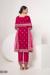 Picture of Classy Rayon Deep Pink Straight Cut Salwar Kameez