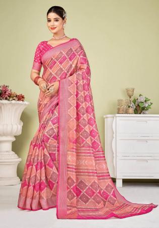 Picture of Wonderful Silk Pale Violet Red Saree