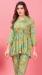 Picture of Magnificent Rayon Dark Sea Green Kurtis & Tunic