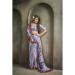 Picture of Charming Crepe Light Steel Blue Saree