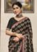 Picture of Ideal Georgette Black Saree