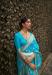 Picture of Sublime Chiffon Deep Sky Blue Saree