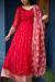 Picture of Pretty Georgette Red Readymade Gown