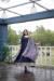 Picture of Exquisite Georgette Navy Blue Readymade Gown