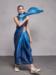 Picture of Sightly Silk Dark Slate Blue Saree