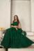Picture of Charming Crepe & Net Forest Green Lehenga Choli