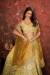 Picture of Well Formed Crepe & Net Pale Golden Rod Lehenga Choli