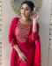 Picture of Classy Rayon Light Coral Readymade Salwar Kameez