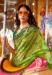Picture of Admirable Silk Olive Drab Saree