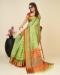 Picture of Alluring Silk Pale Green Saree