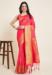 Picture of Gorgeous Silk Pale Violet Red Saree