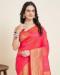 Picture of Gorgeous Silk Pale Violet Red Saree
