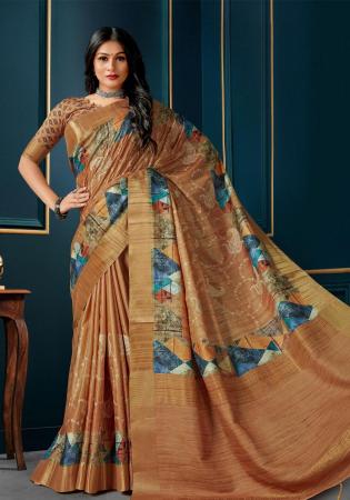 Picture of Lovely Silk Sienna Saree