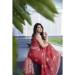 Picture of Beauteous Chiffon Light Coral Saree