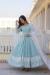 Picture of Admirable Georgette Light Steel Blue Readymade Gown