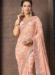 Picture of Shapely Georgette & Silk Pale Golden Rod Saree