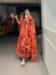 Picture of Radiant Georgette Tomato Readymade Gown