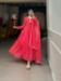 Picture of Pleasing Georgette Light Coral Readymade Gown