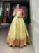 Picture of Elegant Silk Beige Readymade Gown