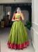 Picture of Nice Silk Olive Drab Readymade Gown