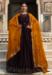 Picture of Graceful Georgette Purple Party Wear Gown