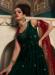 Picture of Superb Georgette Dark Green Party Wear Gown