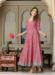 Picture of Well Formed Satin Pale Violet Red Readymade Gown