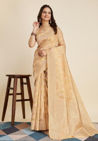 Picture of Enticing Silk Burly Wood Saree
