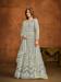 Picture of Shapely Net Grey Party Wear Gown