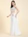 Picture of Delightful Georgette White Western Dress