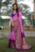 Picture of Resplendent Silk Pale Violet Red Saree